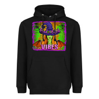 Black bad witch vibes Heavyweight Hoodie - Jasminsmagicworld
