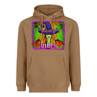 Toasted Coconut bad witch vibes Heavyweight Hoodie - Jasminsmagicworld