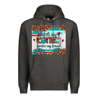 Charcoal Heather first my mother forever my friend Premium Hoodie - Artiststas
