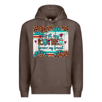 Coffee first my mother forever my friend Premium Hoodie - Artiststas