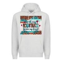 Dove Grey first my mother forever my friend Premium Hoodie - Artiststas