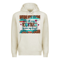 Oatmeal Heather first my mother forever my friend Premium Hoodie - Artiststas