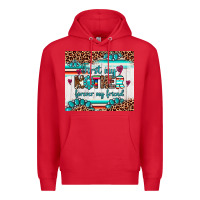 Red first my mother forever my friend Premium Hoodie - Artiststas