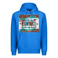 True Royal first my mother forever my friend Premium Hoodie - Artiststas