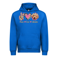 Cobalt Peace Love Labrador Urban Hoodie - Jasminsmagicworld