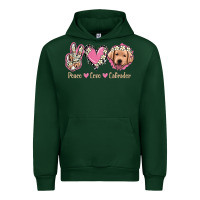 Foreset Green Peace Love Labrador Urban Hoodie - Jasminsmagicworld