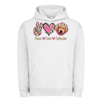 Pigment Lunar Rock Peace Love Labrador Urban Hoodie - Jasminsmagicworld