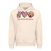 Sandshell Peace Love Labrador Urban Hoodie - Jasminsmagicworld
