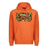 Carrot dachshund christmas joy Premium Hoodie - RanaPortraitStore