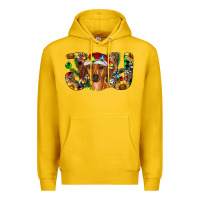 Lemon dachshund christmas joy Premium Hoodie - RanaPortraitStore