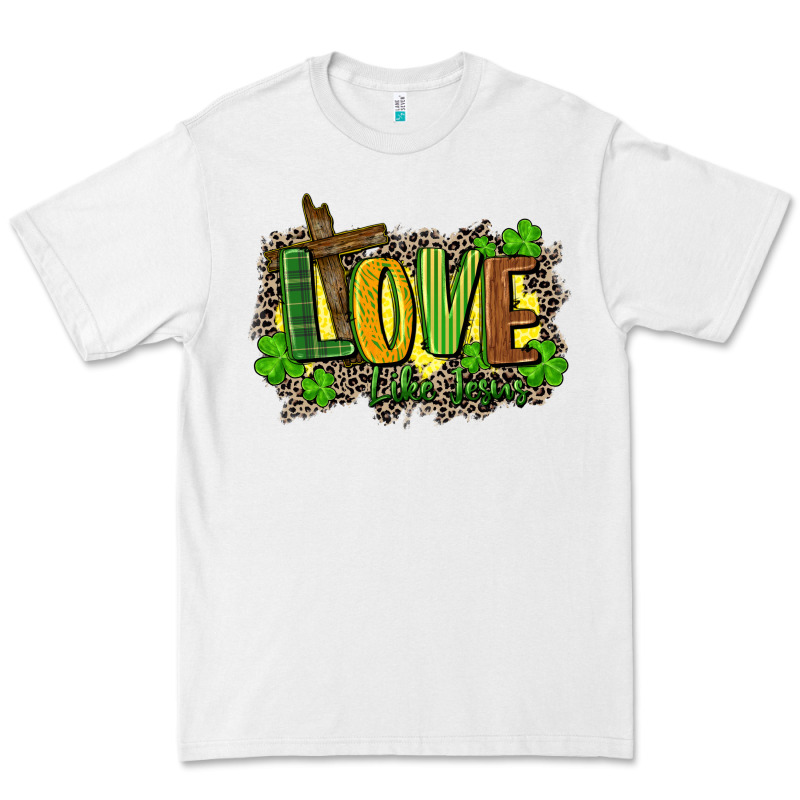 Love Like Jesus St. Patricks Premium Tee by FaDigitalArtStudio | Teevron