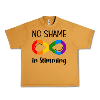 Peanut Butter no Shame Stimming Urban Heavy Tee - CowhideDigitalArt