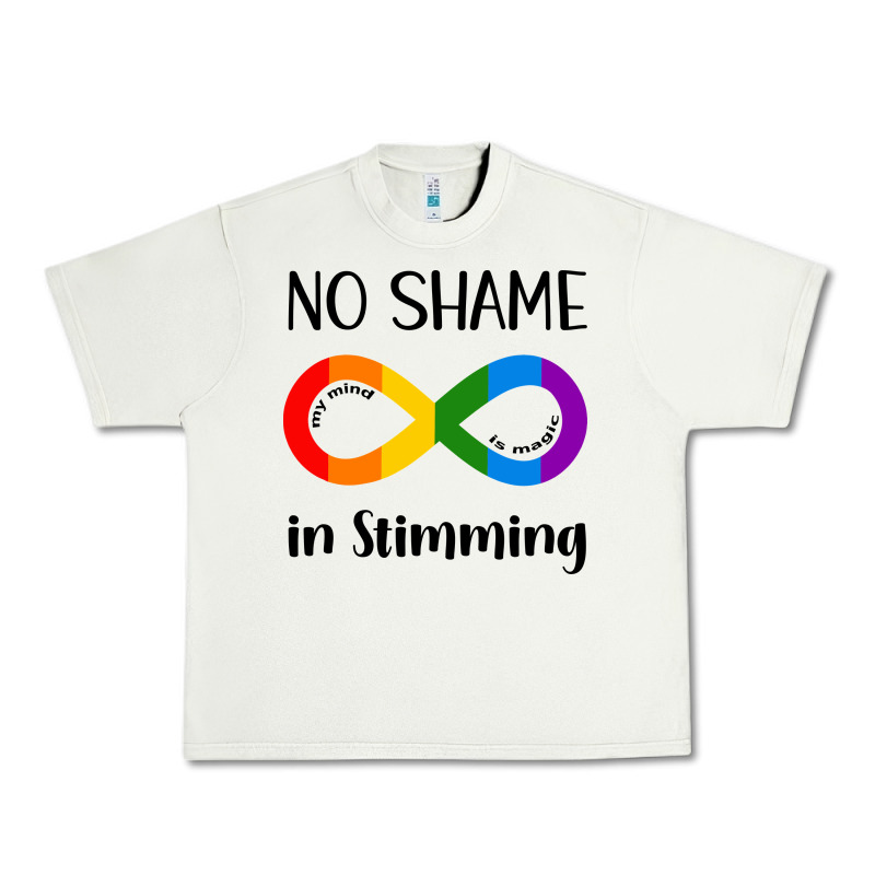 No Shame Stimming Urban Heavy Tee by CowhideDigitalArt | Teevron
