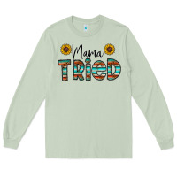 Matcha mama tried Long Sleeve Tee - CowhideDigitalArt