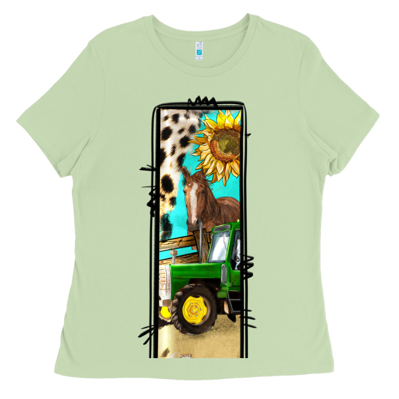 Farm Life Alphabet Lowercase Letters L Ladies Tee by BundleAndBundleShop | Teevron