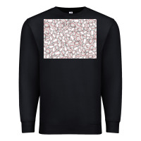 Black baseball seamless background  (3200x2400px) Premium Sweatshirt - Jasminsmagicworld