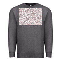 Charcoal Heather baseball seamless background  (3200x2400px) Premium Sweatshirt - Jasminsmagicworld