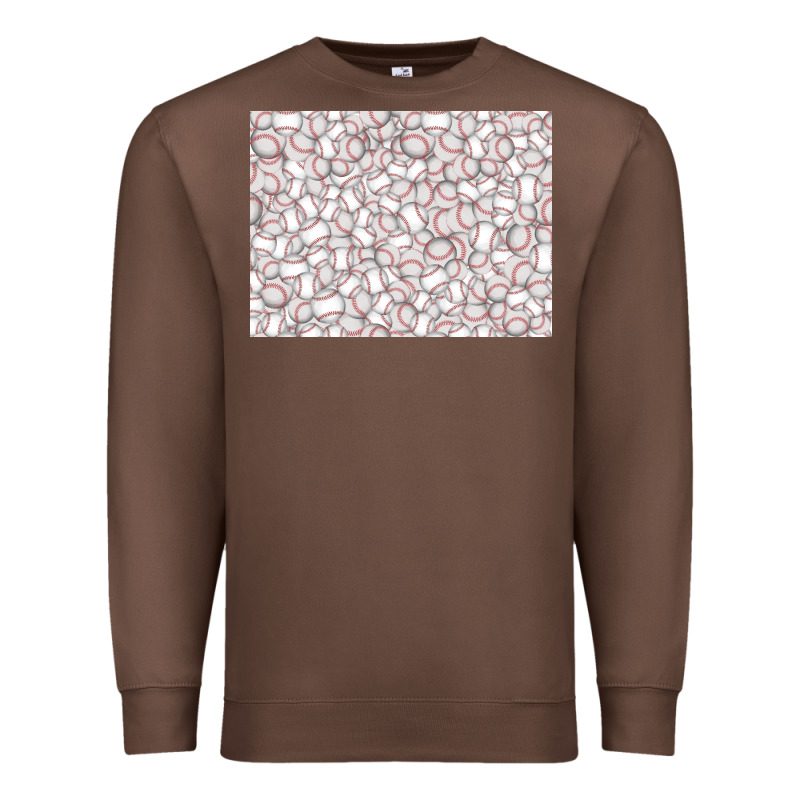 Baseball Seamless Background  (3200x2400px) Premium Sweatshirt by Jasminsmagicworld | Teevron