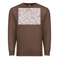 Chestnut baseball seamless background  (3200x2400px) Premium Sweatshirt - Jasminsmagicworld
