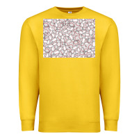Lemon baseball seamless background  (3200x2400px) Premium Sweatshirt - Jasminsmagicworld