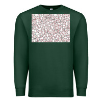Sports Green baseball seamless background  (3200x2400px) Premium Sweatshirt - Jasminsmagicworld
