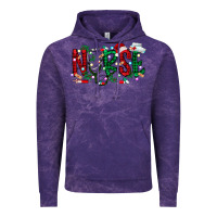 Cloud Purple nurse christmas Vintage Hoodie - RacoonDesign