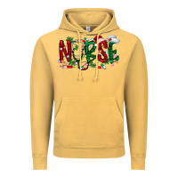 Vintage Mustard nurse christmas Vintage Hoodie - RacoonDesign
