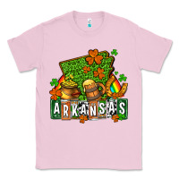 Bubblegum Pink St. Patrick's Arkansas Classic Tee - OliviaCreatesArt