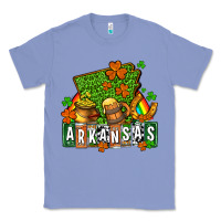 Colony Blue St. Patrick's Arkansas Classic Tee - OliviaCreatesArt