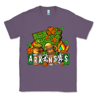 Lavender St. Patrick's Arkansas Classic Tee - OliviaCreatesArt