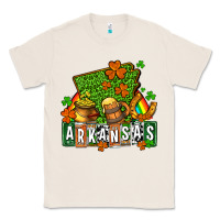 Natural St. Patrick's Arkansas Classic Tee - OliviaCreatesArt