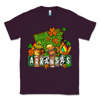 Plum St. Patrick's Arkansas Classic Tee - OliviaCreatesArt