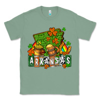 Sage St. Patrick's Arkansas Classic Tee - OliviaCreatesArt