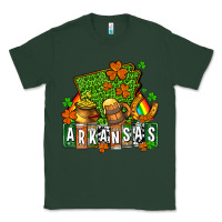 Sports Green St. Patrick's Arkansas Classic Tee - OliviaCreatesArt