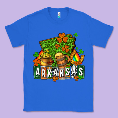 St. Patrick's Arkansas Classic Tee Designed By Oliviacreatesart