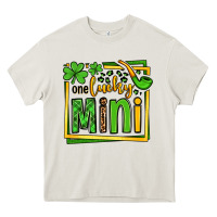 Cream One lucky mini St. Patrick's Heavy Core Tee - OliviaCreatesArt