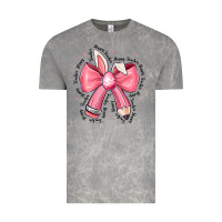 Cloud Rock easter bunny pencil bow Vintage Tee - CowhideDigitalArt