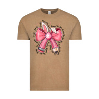 Vintage Coffee easter bunny pencil bow Vintage Tee - CowhideDigitalArt