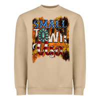 Mushroom small town usa gemstone Heavyweight Sweatshirt - Jasminsmagicworld