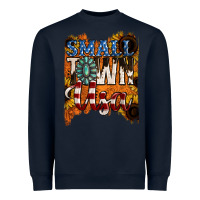 Navy small town usa gemstone Heavyweight Sweatshirt - Jasminsmagicworld