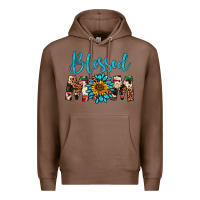Chestnut blessed mom Premium Hoodie - Artiststas