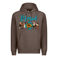 Coffee blessed mom Premium Hoodie - Artiststas