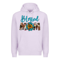 Lilac blessed mom Premium Hoodie - Artiststas