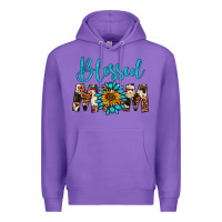 Purple blessed mom Premium Hoodie - Artiststas
