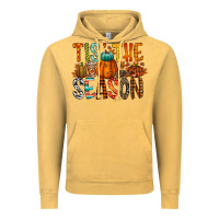 Vintage Mustard tis the season Vintage Hoodie - RacoonDesign