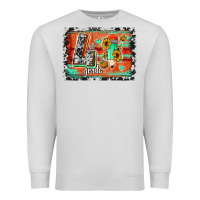 Dove Grey western back to school 4th grade Premium Sweatshirt - Jasminsmagicworld