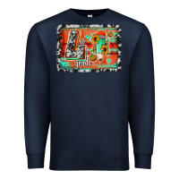 Navy western back to school 4th grade Premium Sweatshirt - Jasminsmagicworld