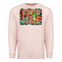 Pale Pink western back to school 4th grade Premium Sweatshirt - Jasminsmagicworld