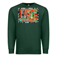 Sports Green western back to school 4th grade Premium Sweatshirt - Jasminsmagicworld
