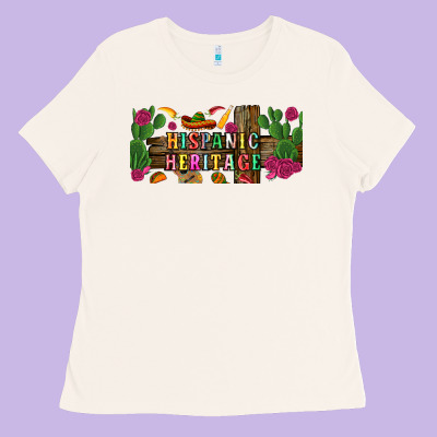 Hispanic Heritage Libbey Cup Ladies Tee Designed By Bundleandbundleshop